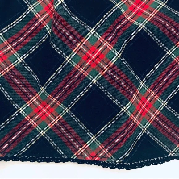 Oshkosh B’gosh Vintage Flannel Plaid Dress Toddler - Picture 2 of 4